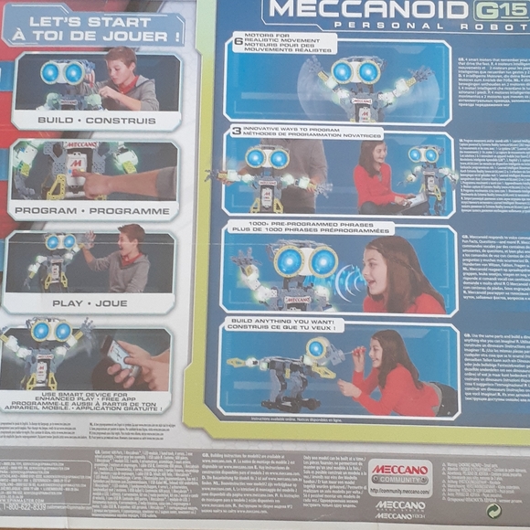 NEW Meccanoid g15 build set - Picture 3 of 3